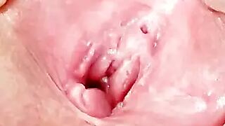 Ginger-haired grandma Zita non-military cunny cervix shots